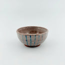 Striped Handmade Ceramic Bowl - Lora Qiu