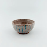 Striped Handmade Ceramic Bowl - Lora Qiu