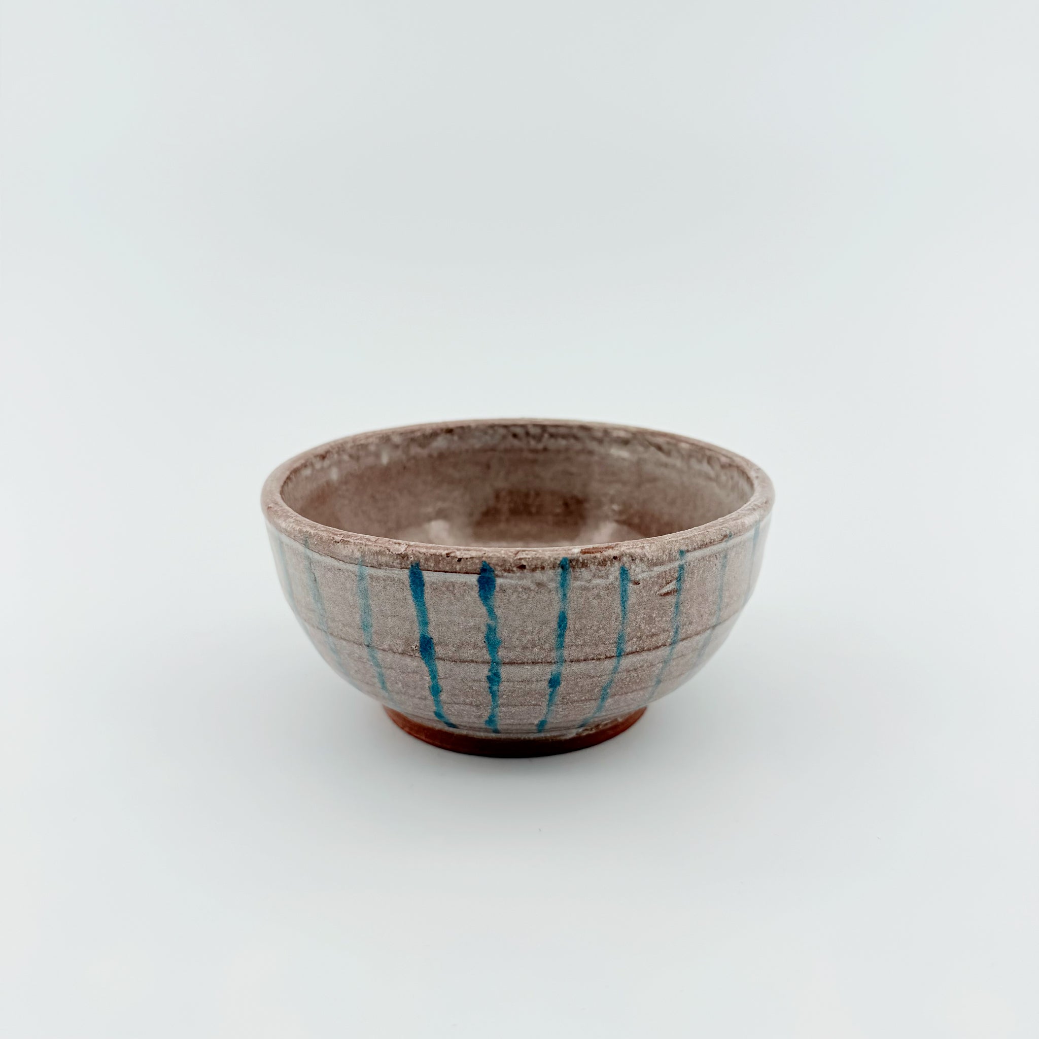 Striped Handmade Ceramic Bowl - Lora Qiu