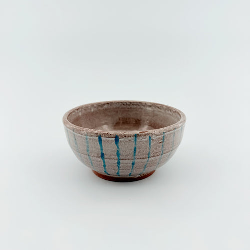 Striped Handmade Ceramic Bowl - Lora Qiu