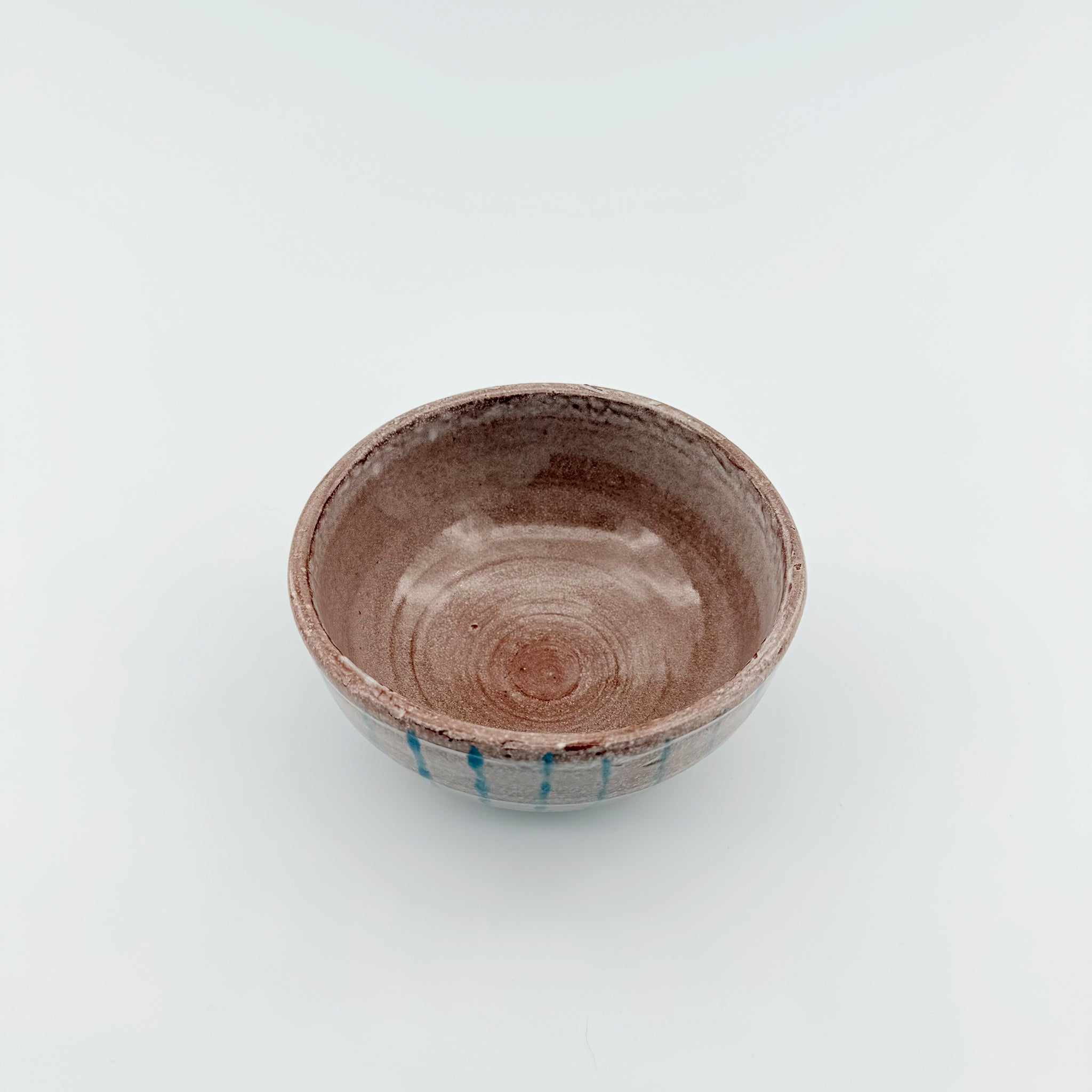 Striped Handmade Ceramic Bowl - Lora Qiu