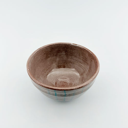 Striped Handmade Ceramic Bowl - Lora Qiu
