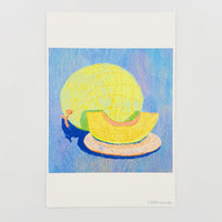 Hami melon Postcard – Lora Qiu