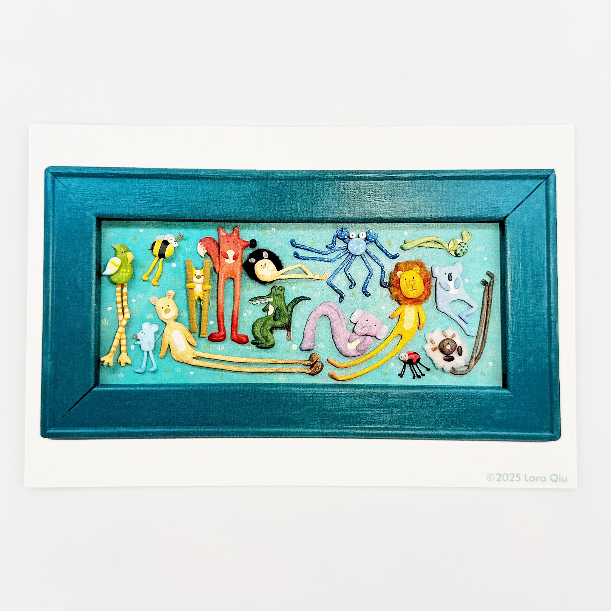 Long legs club Postcard – Lora Qiu