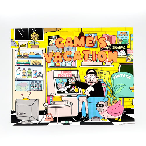 Gaming Life Art Print by Bsigner