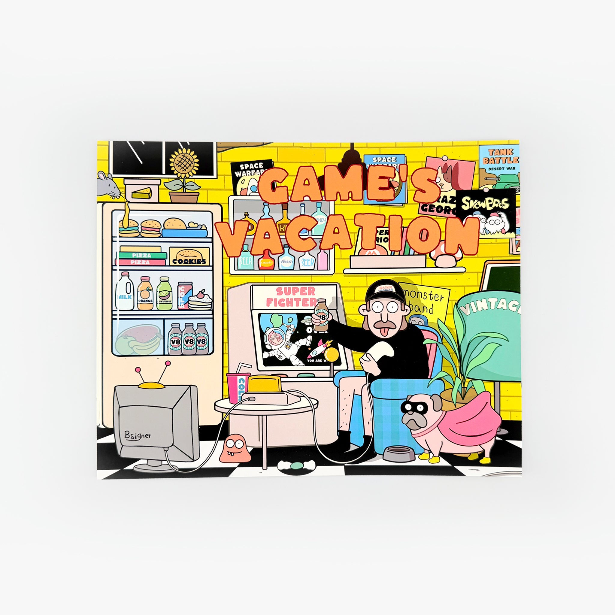 Gaming Life Art Print by Bsigner