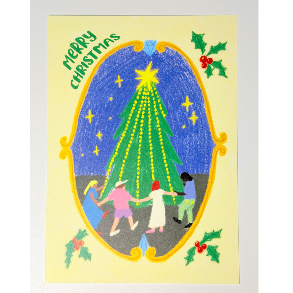 Merry Christmas Postcard