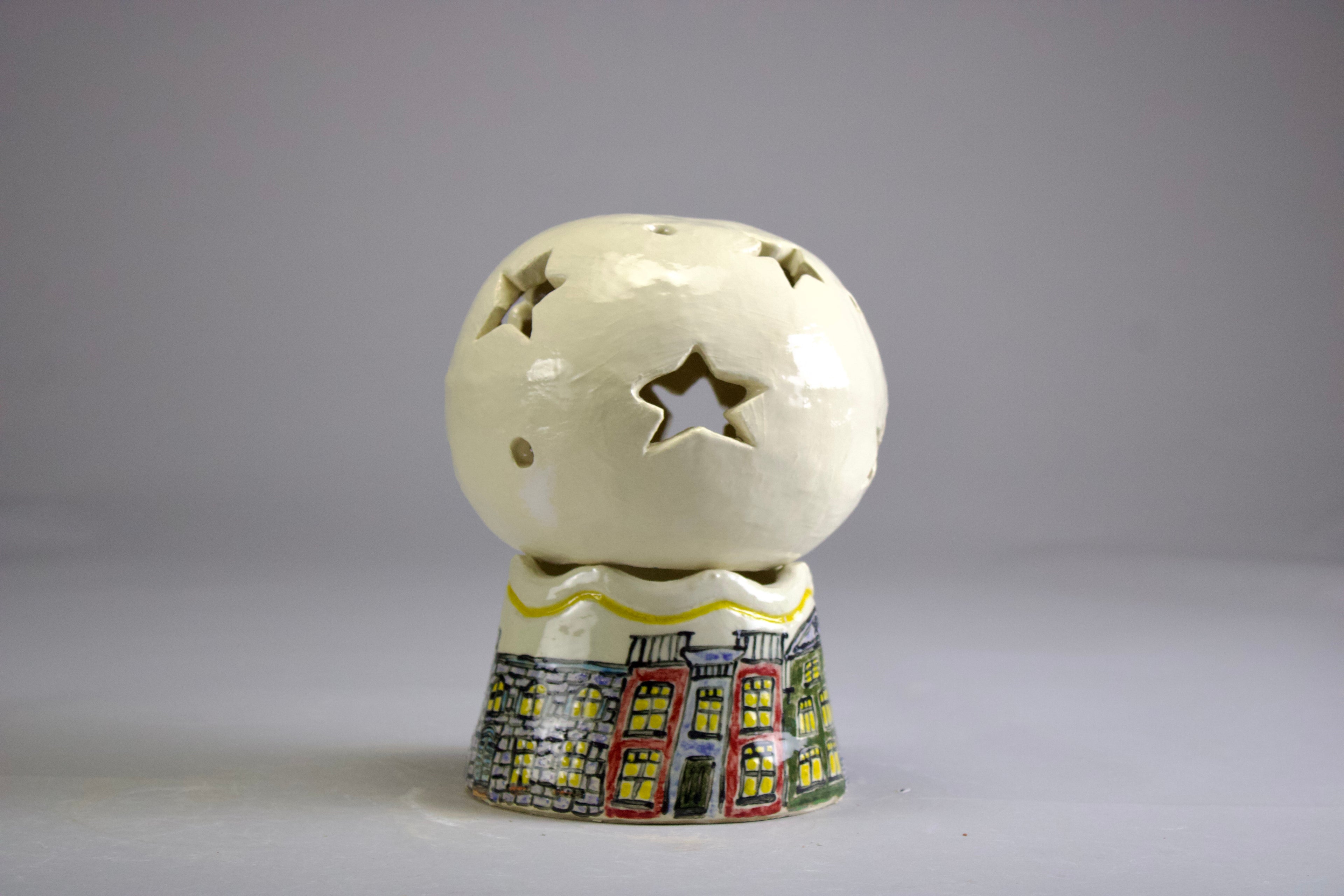 Handcrafted Ceramic Star Light