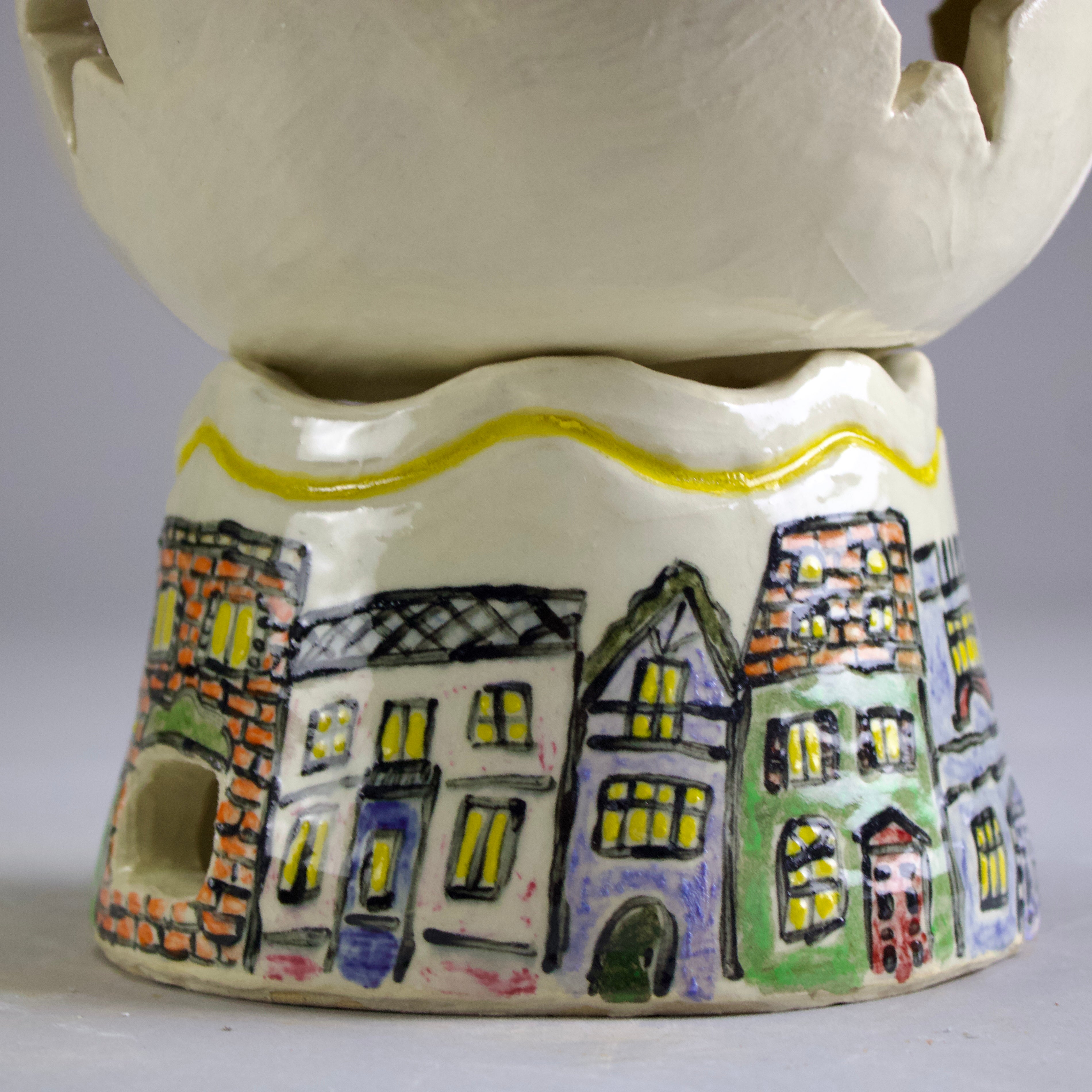 Handcrafted Ceramic Star Light