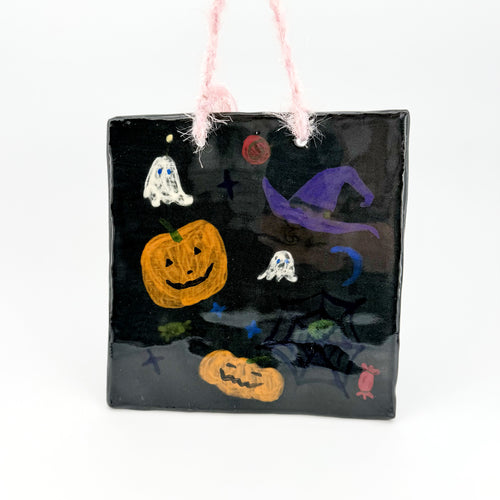 Halloween Ceramic Art Tile – Sherry Li