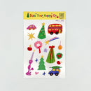 Christmas Sticker Sheet by Sherry Li
