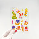 Sweet Treats Sticker Sheet by Sherry Li