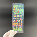 Sparkly Christmas Sticker Sheet by Sherry Li