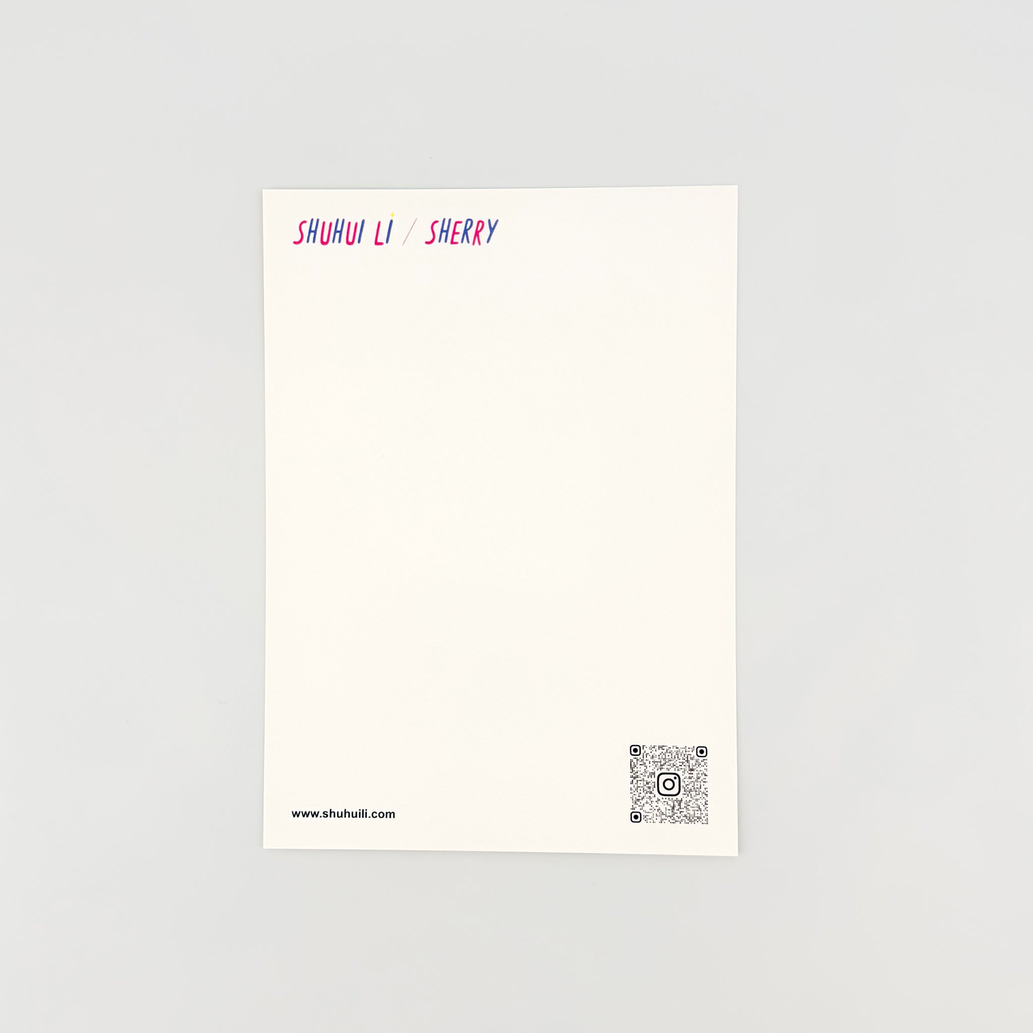 Merry Christmas Postcard – Sherry Li