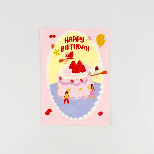 Happy Birthday Postcard – Sherry Li