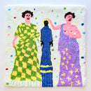 The Wedding Feast – Tufted Textile Artwork by Sherry Li