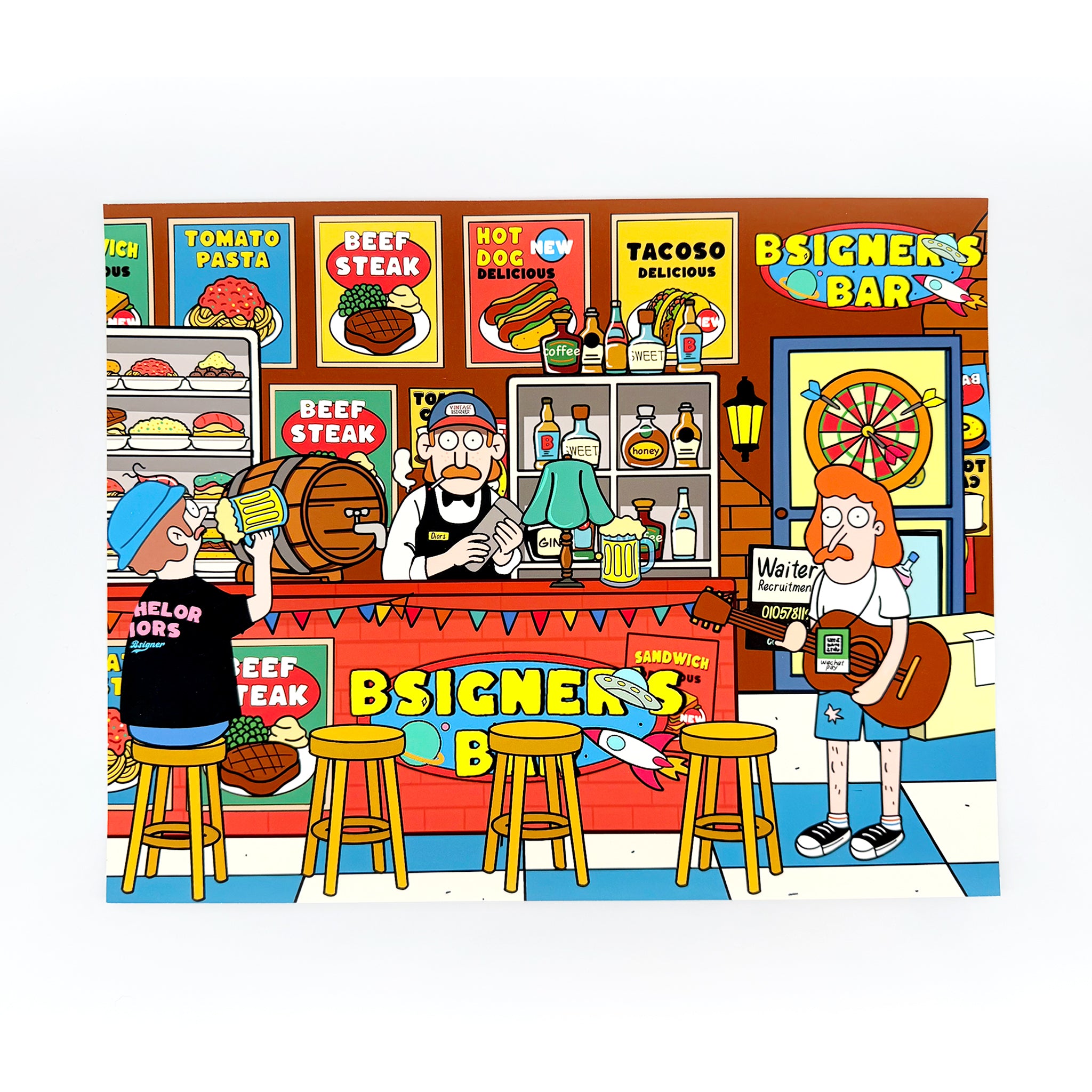 Tavern Art Print by Bsigner